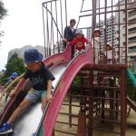 「公園あそび」のびのびぐみ　(3.4.5歳児)
