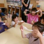 「スライムねんど」のびのびぐみ　(3.4.5歳児)