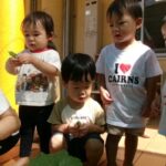 「オクラスタンプ」りすぐみ　(１歳児)