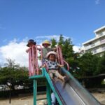 「おさんぽ」うさぎぐみ　(2歳児)