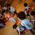 「ボールあそび」りすぐみ(1歳児)